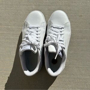 Puma Classic White Lace-Up Sneakers
